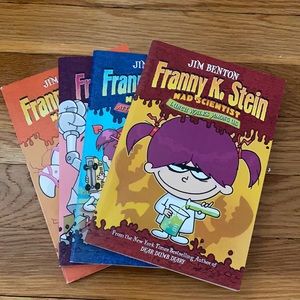 A set of books - Franny Stein Mad Scientists